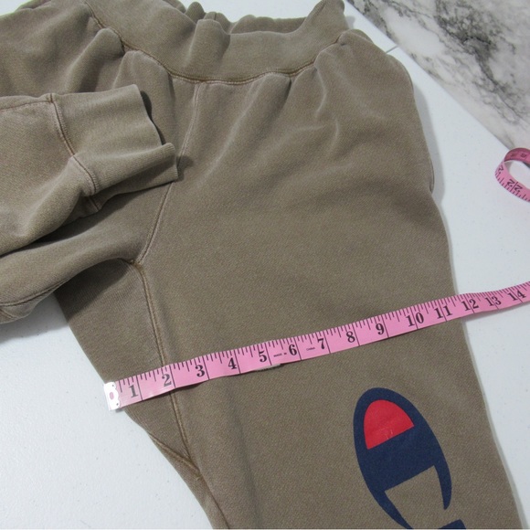 Champion Reverse Weave Sweatpants | Joggers Size Medium | Brown - Picture 11 of 14